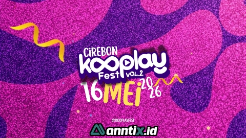 Tiket KOOPLAY FEST vol. 2 - Event KONSER MUSIK di Cirebon, 16 May 2026